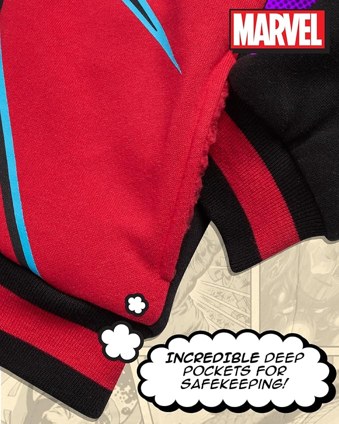 Poleron Hoodie Marvel Spider niños