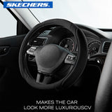 Funda para Volante Skechers Memory Foam 14,5"–15" | Antideslizante | Universal para Auto, SUV y Camioneta