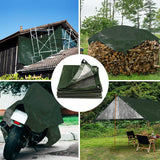 Cubierta de lona impermeable anti-UV con ojales multiusos 2.4 X 2.4 MTS