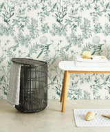 Papel Tapiz Autoadhesivo Safiyya Floral Birds | Flores y Pájaros | Vinilo Removible | 44 × 497 cm