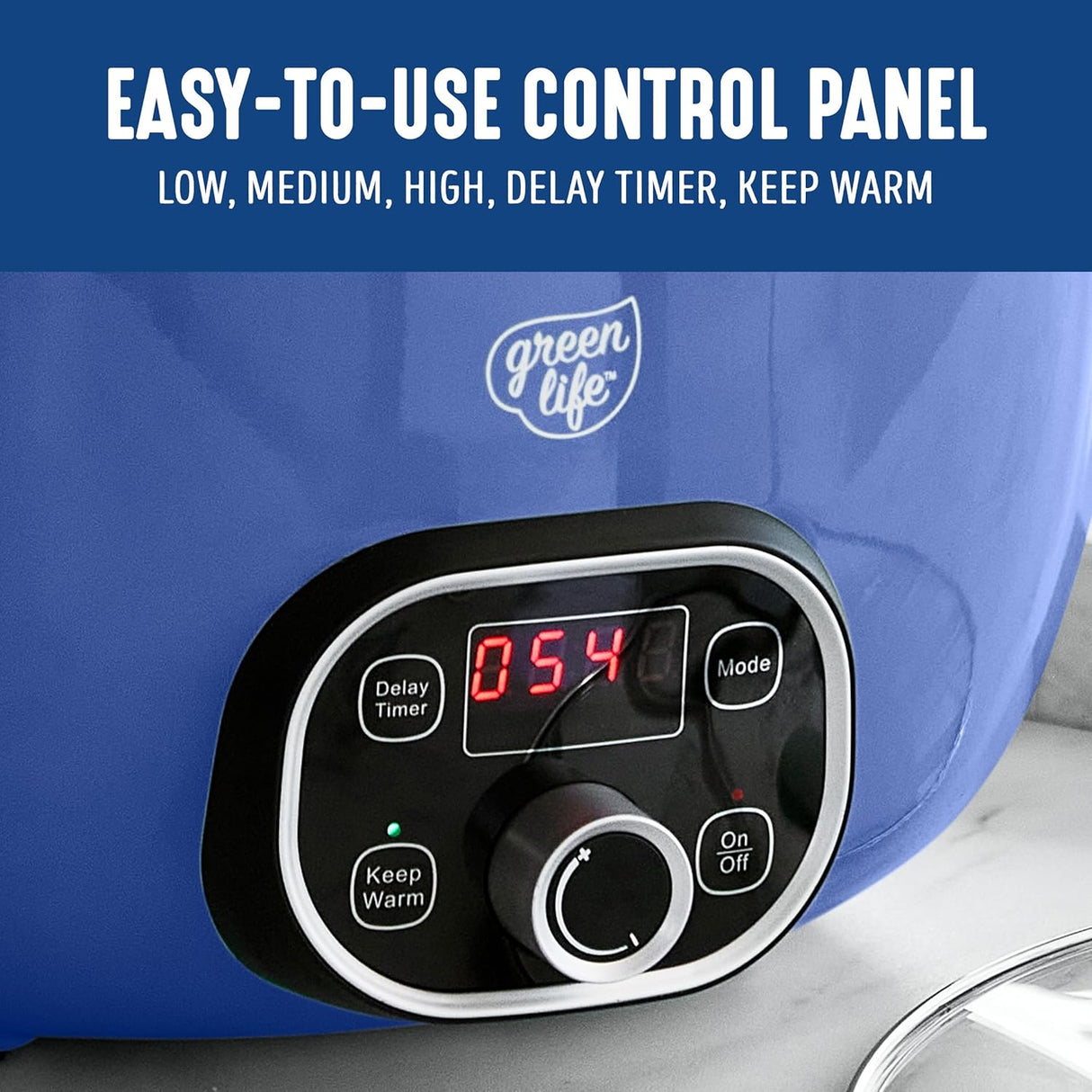 Olla de cocción lenta GreenLife