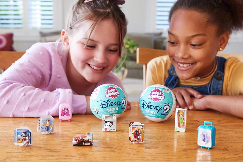5 Minimarcas Disney sorpresa Serie 2 de ZURU (paquete de 2) y juguetes coleccionables misteriosos Más de 60 minis para coleccionar