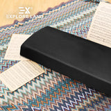 Funda Premium Explore Land para Teclado de 88 Teclas | Cuero Sintético Elástico | Apertura para Atril | Negra