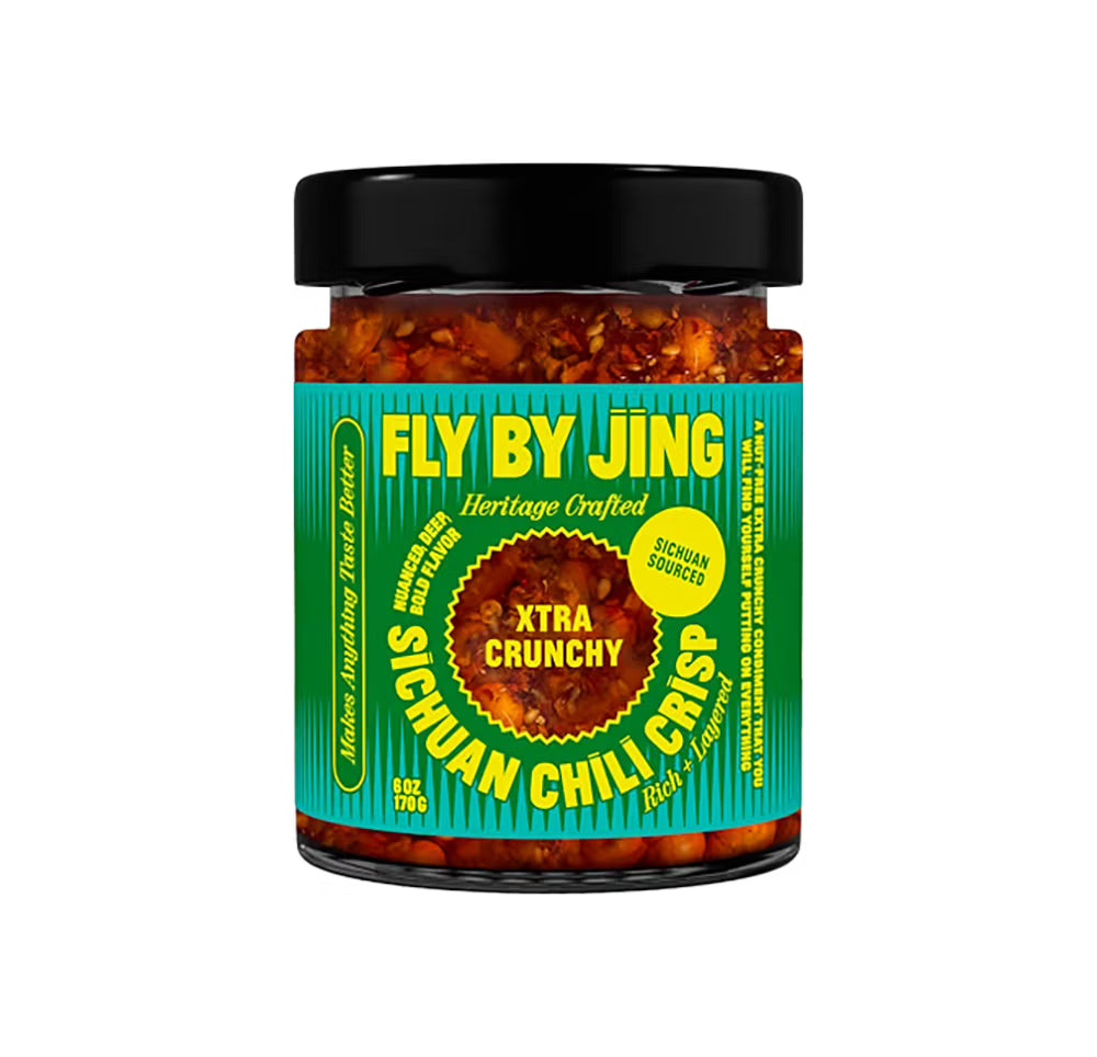 FLYBYJING Xtra Crunchy Sichuan Chili Crisp – 6 oz / 170 g