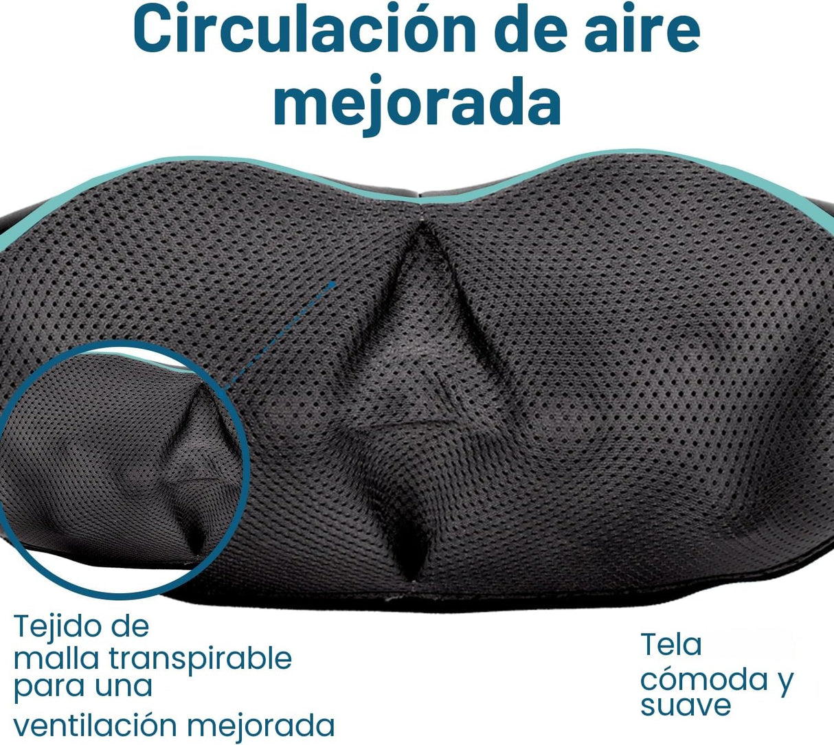 InvoSpa JC-668 Masajeador Shiatsu de Cuello y Espalda con Calor