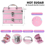 Kit de Maquillaje Hot Sugar para Adolescentes con Estuche Rosa