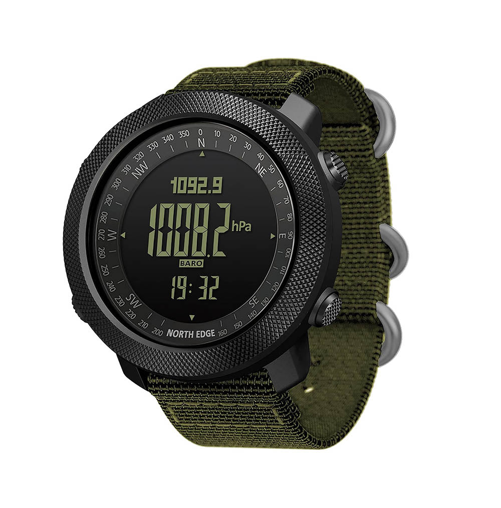 Relojes tácticos deportivos North Edge Apache para hombres