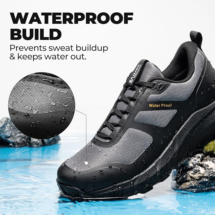Zapatillas NORTIV 8 Hombre Impermeables para Trekking | StreamRunner