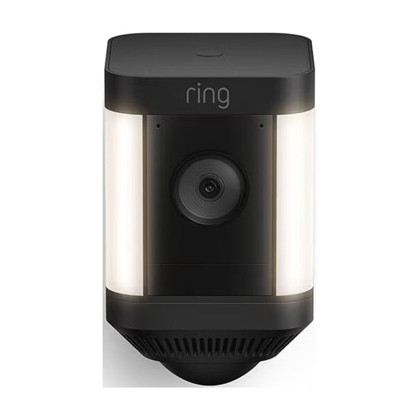 Ring Spotlight Cam Plus Battery Blanca – Cámara de Seguridad Exterior 1080p