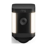Ring Spotlight Cam Plus Battery Blanca – Cámara de Seguridad Exterior 1080p