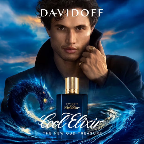 Perfume Davidoff Cool Elixir Eau de Cologne para hombre 30 ml