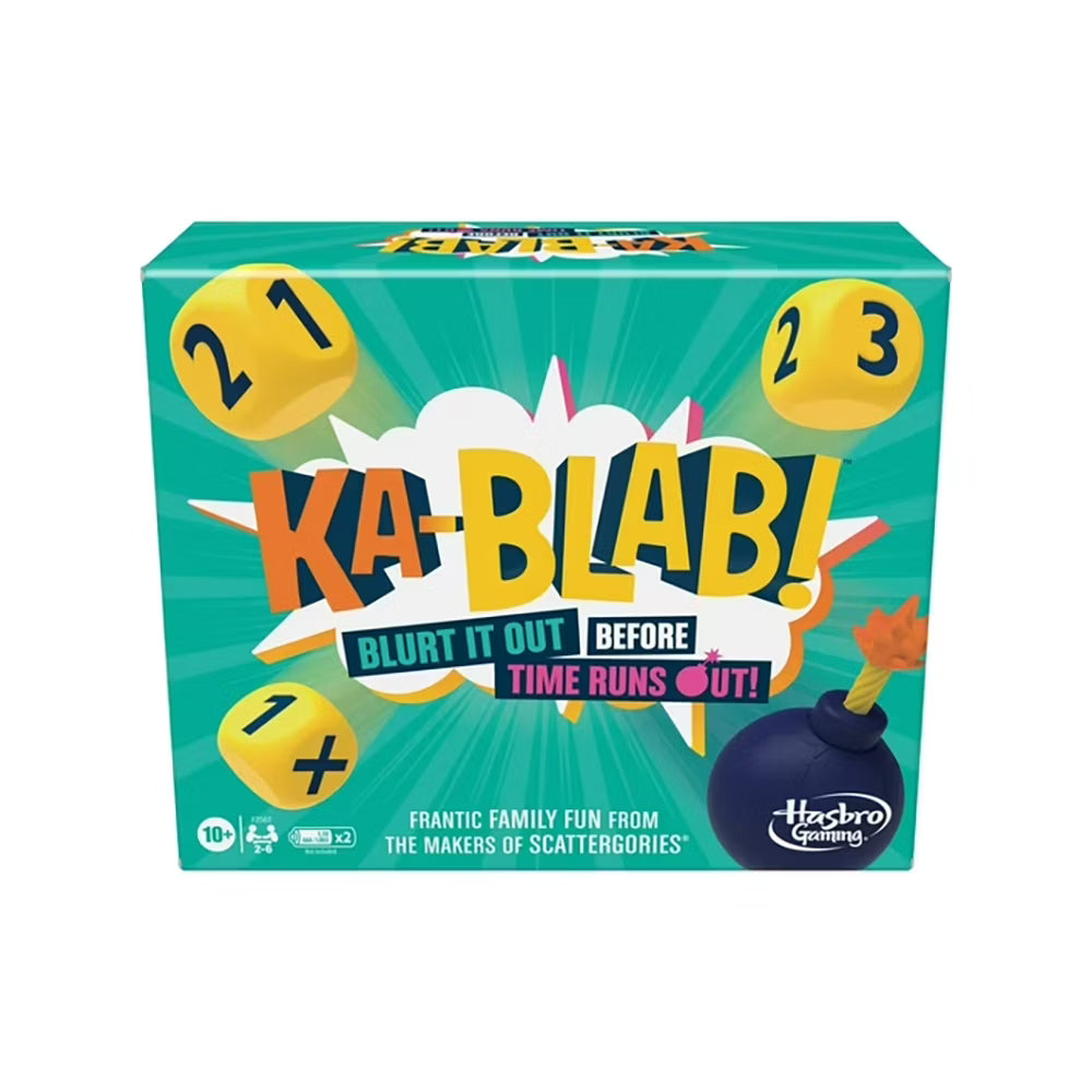 Hasbro Gaming Ka-Blab! Juego de Mesa Familiar 10+ – Versión en Inglés