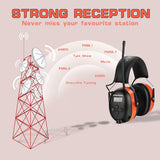 Auriculares de Radio PROHEAR 027 AM/FM con Pantalla Digital y Protección Auditiva