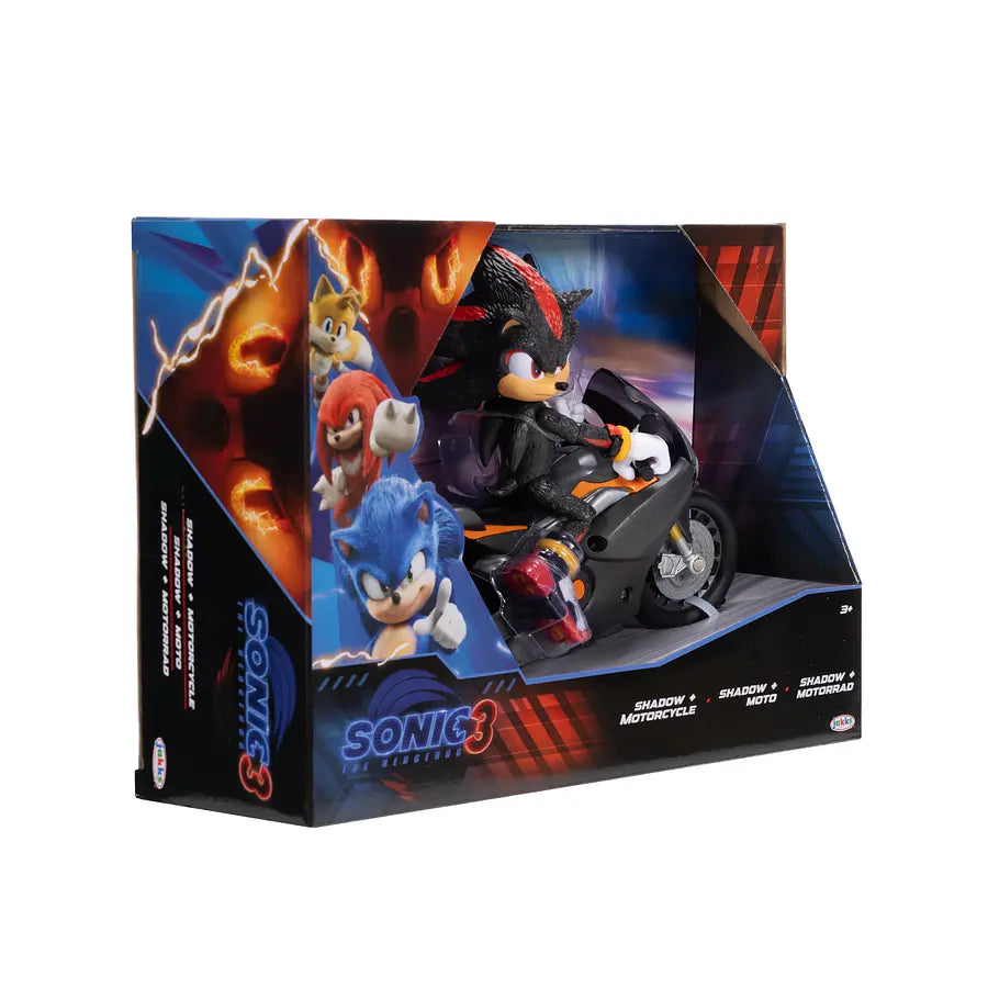 Sonic the Hedgehog 3 Shadow 5" con Motocicleta – Jakks Pacific