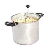 Lehman's All Popped! No Measure! Popcorn Popper – Olla para Palomitas de Maíz en Cocina 4,5 L