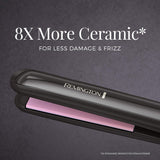 Plancha Remington de 1" con tecnología Pearl Ceramic y controles digitales, S9500