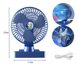 Ventilador Usb De Enchufe Directo 180° Gira Generica 6002625