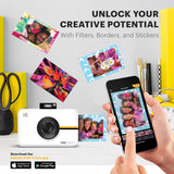 KODAK Step Touch 13MP – Cámara Digital e Impresora Instantánea con Pantalla Táctil
