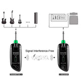 SWIFF High-Grade Sistema Inalámbrico para Guitarra 100 Canales UHF Recargable