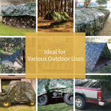 Lona Impermeable Camuflaje GUARD SHIELD Heavy Duty PE Tarp 6x6 pies