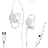 Auriculares con cable Google Earbuds USB-C para teléfonos tipo C - blancos