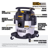 Dewalt Stealthsonic - Aspiradora Silenciosa Inteligente 19l - 110V