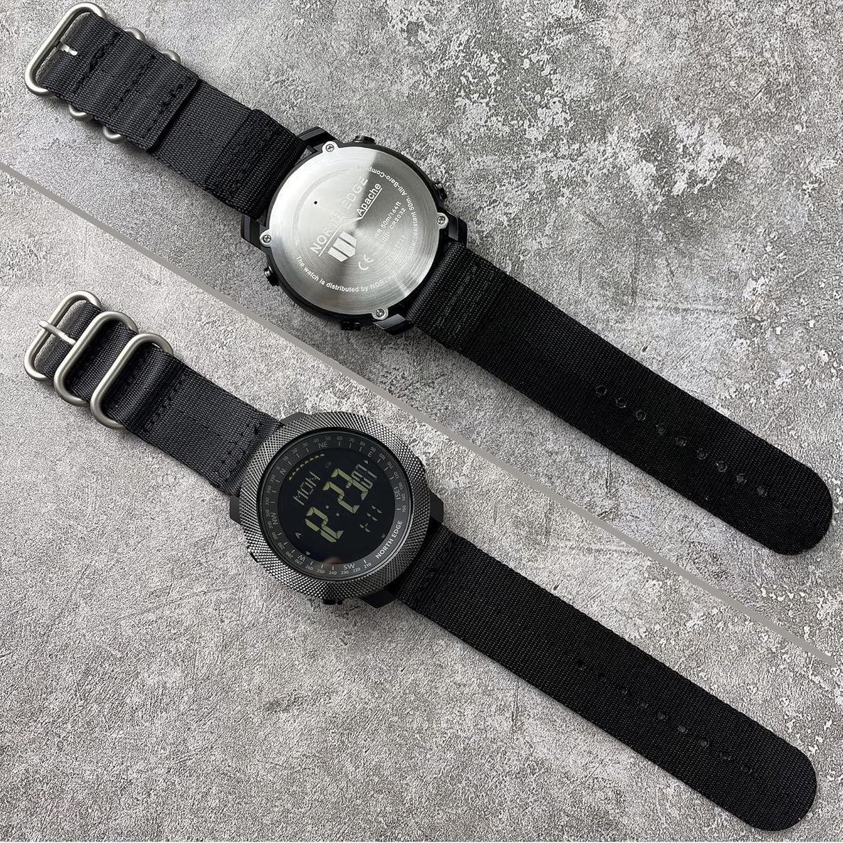 Relojes tácticos deportivos North Edge Apache para hombres