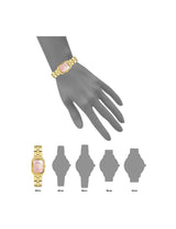 Reloj Anne Klein Octagonal Shaped Metal Bracelet Watch | Mujer | Dorado con Esfera Nácar Rosa