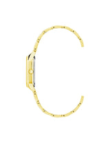 Reloj Anne Klein Octagonal Shaped Metal Bracelet Watch | Mujer | Dorado con Esfera Nácar Rosa