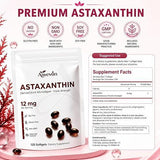 Astaxantina Aiwevon 12 mg – 120 Cápsulas Blandas con Aceite MCT