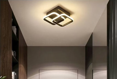 Lámparas de techo led acrílica moderno 22w - Negro Openbox