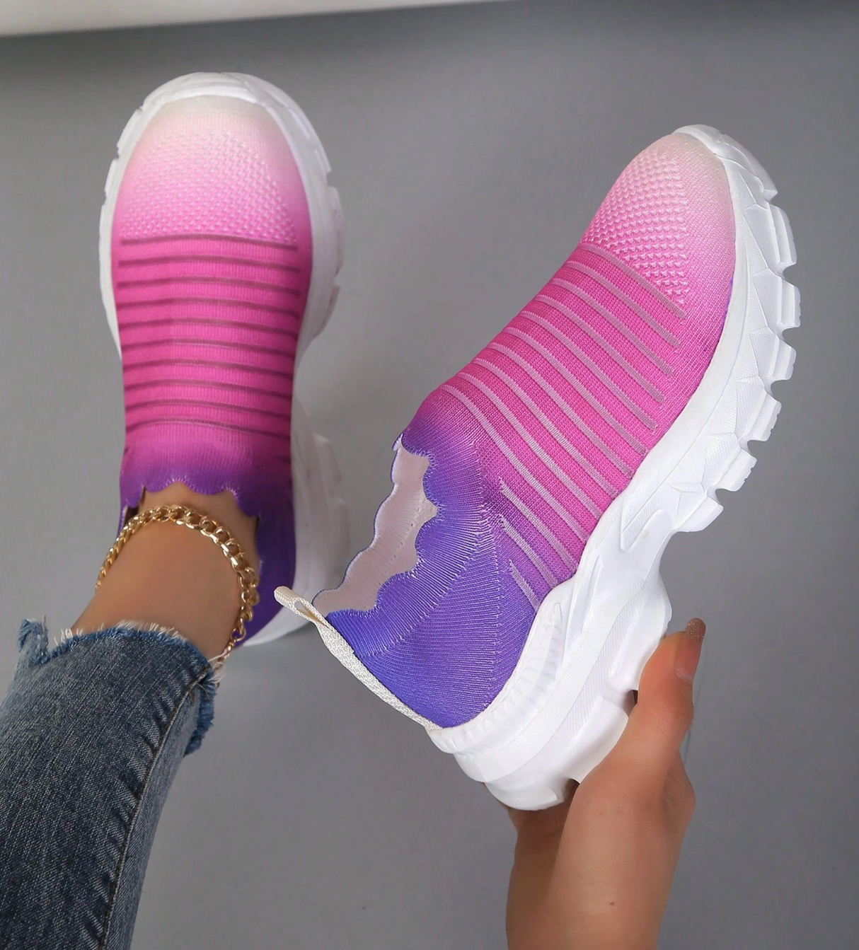 Zapatillas de Mujer Chunky Fluor