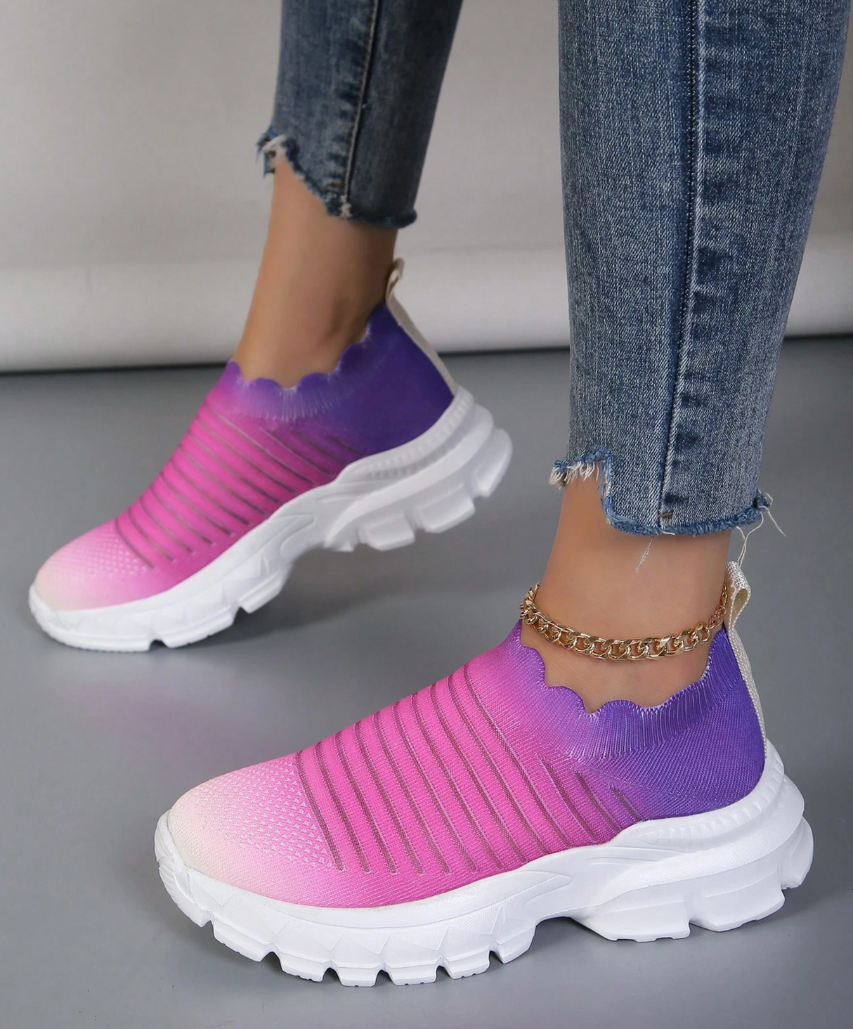 Zapatillas de Mujer Chunky Fluor