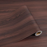 Dureidos Piso Vinílico Autoadhesivo Tipo Madera Café Oscuro – Pack 2 Rollos 2,1 m²