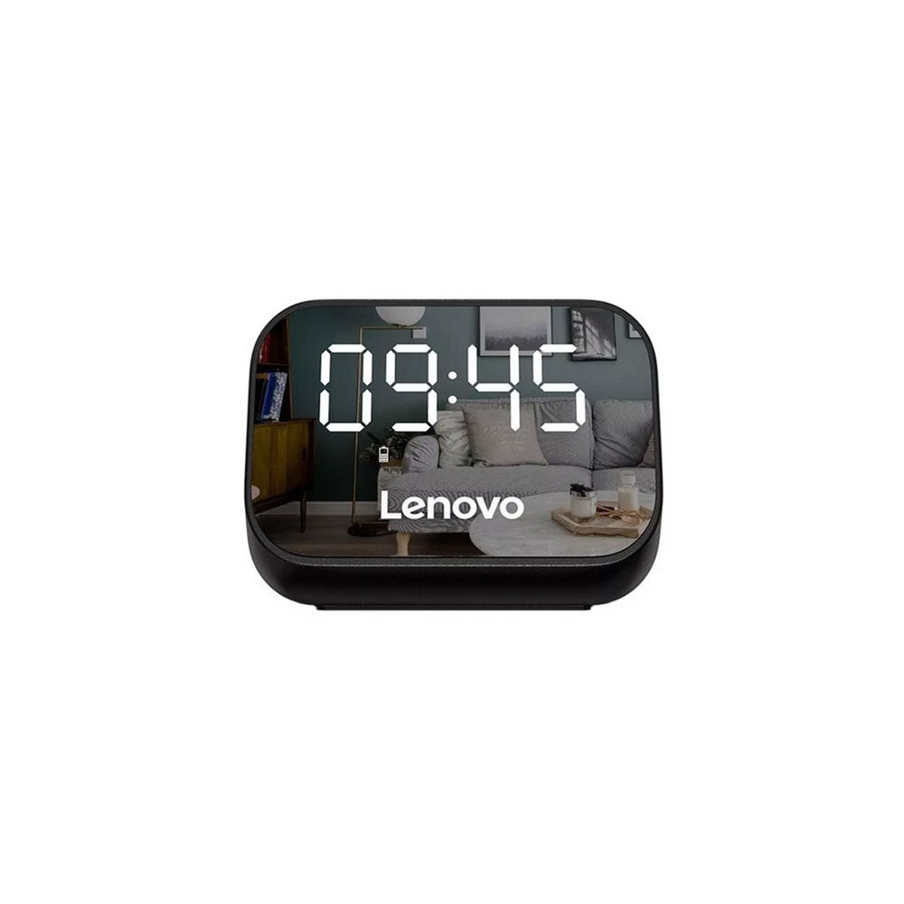 Parlante Con Reloj Lenovo Con Ts13 Black Color Negro OPENBOX