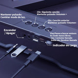 Subwoofer Bluetooth Multimedia Portátil Rgb Estéreo