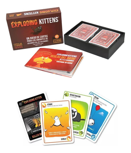 Exploding Kittens Juego Mesa Nueva Version Ingles