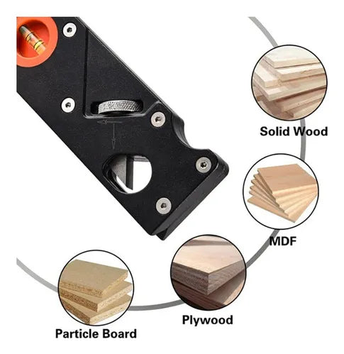 Cepillo Biselado Corte Borde Madera Carpintería +7 Hoja /uss