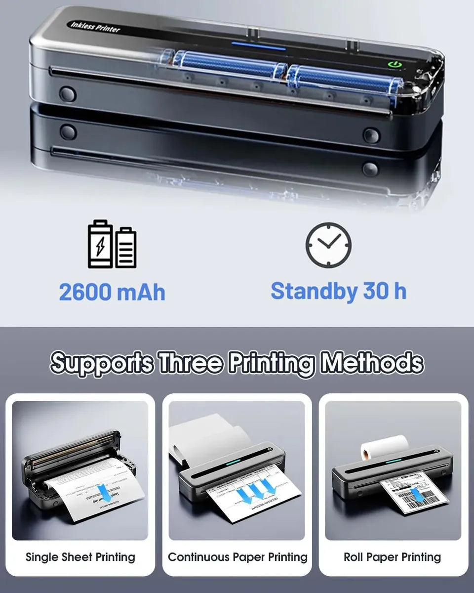 Impresora Térmica Portátil A4 On The Go