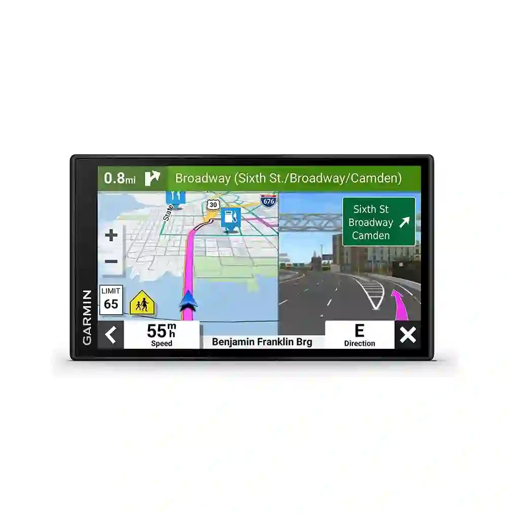 GPS Garmin DriveSmart™ 66 para Automóvil 6" HD Bluetooth Wi-Fi Reacondicionado