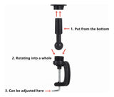 Cabeza Peluqueria,cabeza Maniqui 26 Con Abrazadera