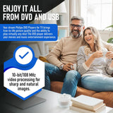 Philips Reproductores de DVD para TV con puerto HDMI 1080P