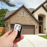 Pack 5 Control Remoto Universal Portón Eléctrico 433 Mhz