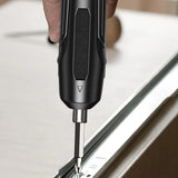 Destornillador Inalámbrico+30 Puntas De Destornillador Negro