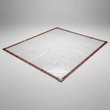 Lona Transparente Resistente Impermeable 2 x 3 Metros con Ojales