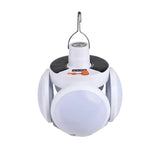 Ampolleta Solar Led De Emergencia Recargable / 40 W Luz Blanco frío