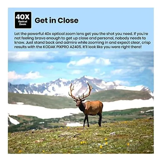 Cámara Kodak Pixpro Az405 Con 40x Zoom