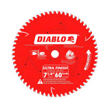 Disco Diablo Para Sierra Circular 7-1/4 60 Dientes D0760r