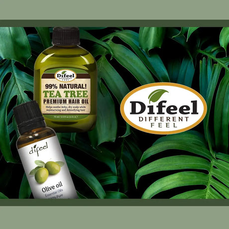 Aceite Capilar Difeel Premium, 99% Natural, Aceite De Ricino