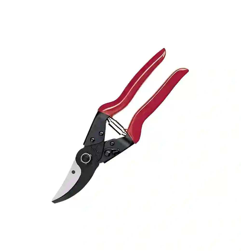 Tijera de podar manual Felco 5 bypass acero jardín rojo/negro